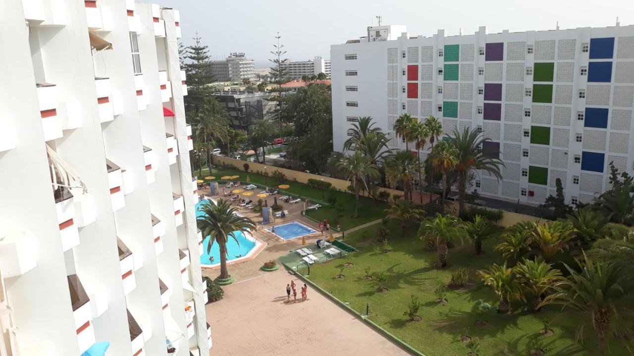 Ferienwohnung Penthouse In Playa Del Ingles With Lovely View Exterior foto