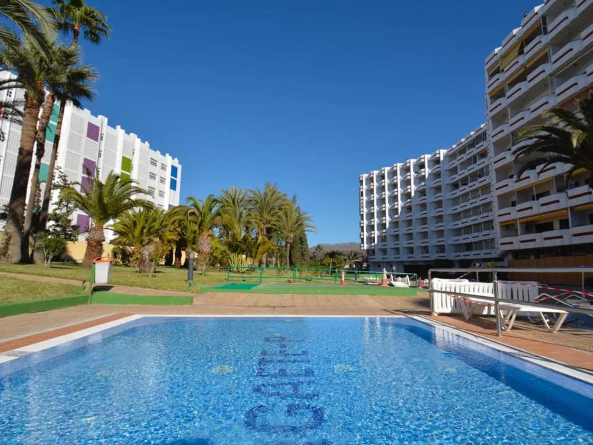 Ferienwohnung Penthouse In Playa Del Ingles With Lovely View Exterior foto